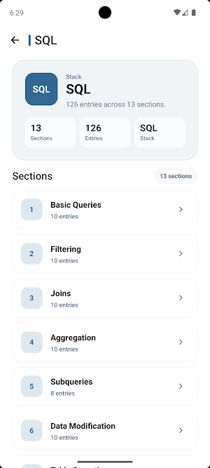 Interview Prep - SyntaxShelf Screenshot 1
