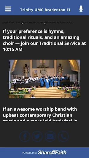 Trinity UMC Bradenton FL Screenshot 2