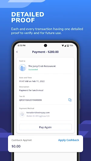 Swirepay Screenshot 3