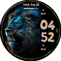 Dark Led Watch Face