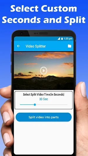 Video Splitter - 30 Sec Splitter, Crop & Cut Video Screenshot 1