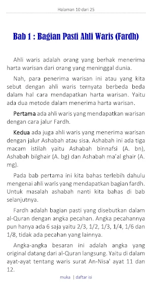 Mengetahui Bagian Ahli Waris Screenshot 2