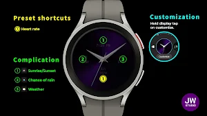 JW121 jwstudio watchface Screenshot 2