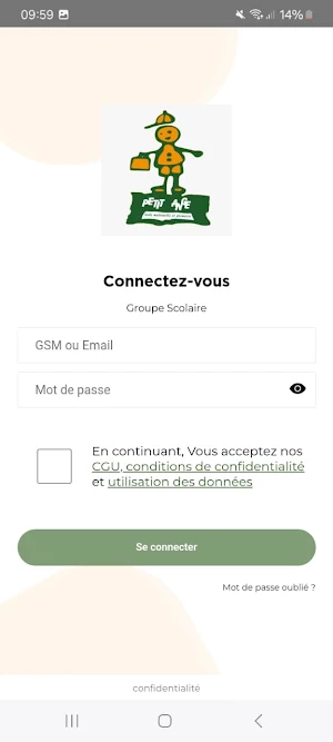 Ecole Petit Ange Screenshot 1