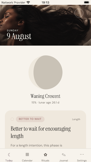 LunaCut: Lunar Hair Calendar Screenshot 2