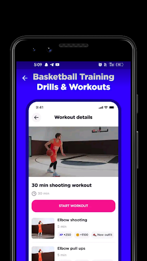 Basketball Fitness - Workout Screenshot 2