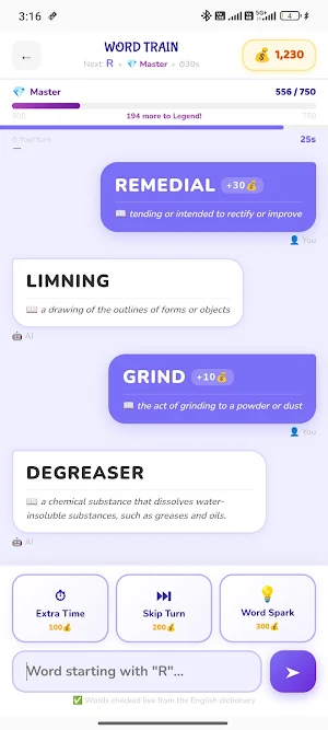 Word War.AI – Battle Word Game Screenshot 0