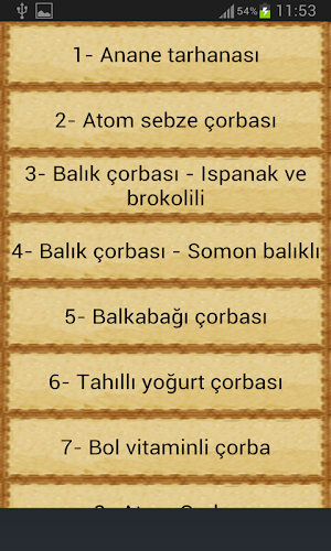Bebekler İçin Çorba Tarifleri Screenshot 1