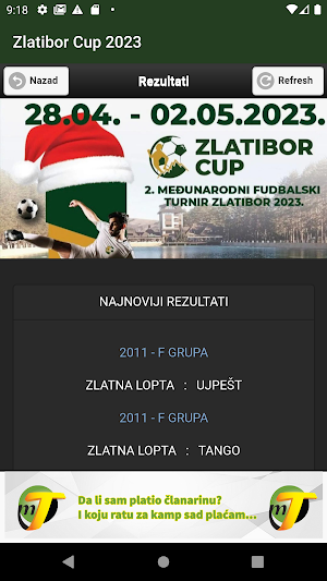 Zlatibor Cup Screenshot 0