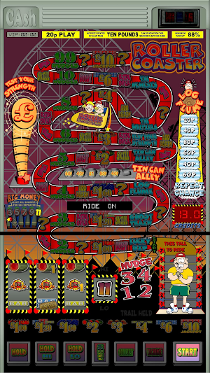 RollerCoaster UK Fruit Machine Screenshot 2