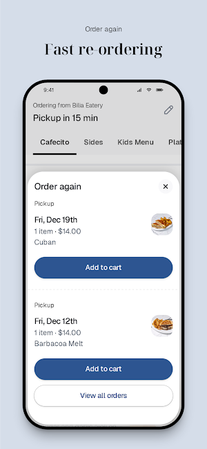 Bilia Eatery Screenshot 3