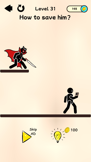 StickMan - Draw & Save Game Screenshot 2