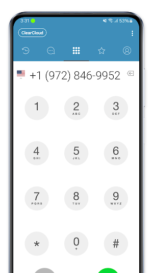 ClearCloud Softphone Screenshot 3