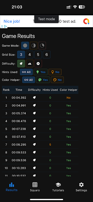 SquarO Screenshot 3