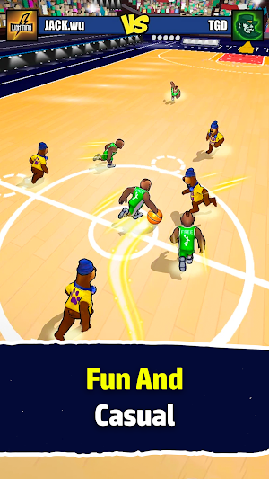 Mini BasketBall-Basketball 3D Screenshot 0