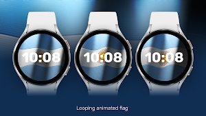 Argentina Flag Watch Face Screenshot 1