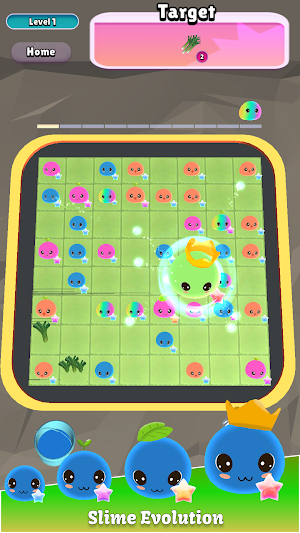 Slime Land : Merge Puzzle Screenshot 1