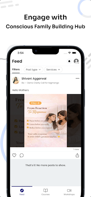Conscious Family Building Hub Screenshot 1