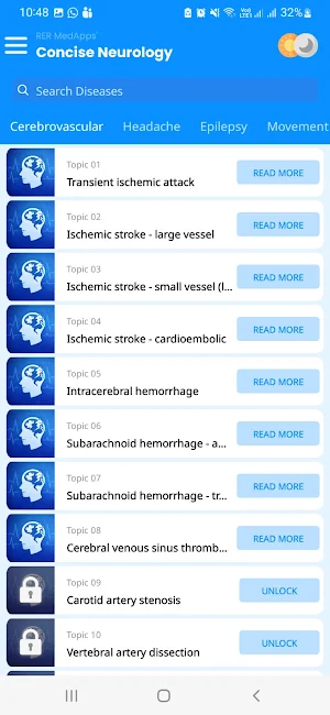 Concise Neurology Screenshot 0