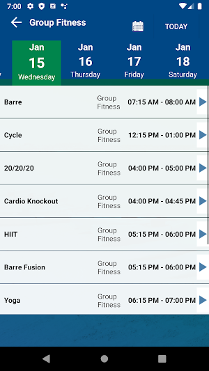 FGCU Campus Recreation Screenshot 2