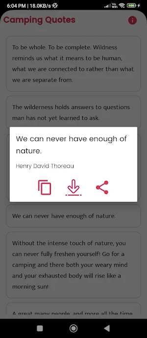 Camping Quotes and Sayings Screenshot 3