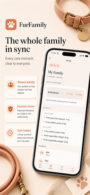 FurFamily: Pet Care & Health Screenshot 3