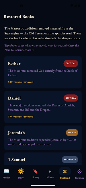 Sovereign Logos Complete Bible Screenshot 2