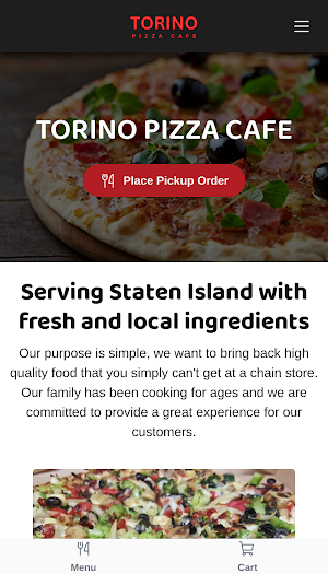 Torino Pizza Cafe Screenshot 0