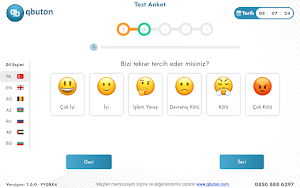 qbuton | Anket Ölçme Sistemi Screenshot 1