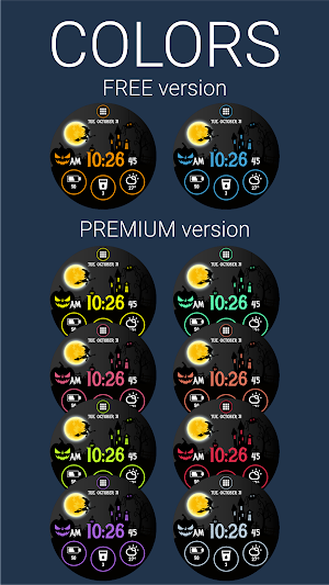 Halloween Watch Face HuskyDEV Screenshot 1