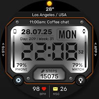 WFP 152 Old school watch face