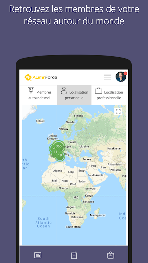 Alumnforce Demo Screenshot 2