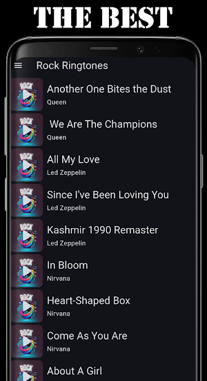 Classic Rock Ringtones Screenshot 1