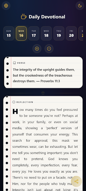 Daily Devotional Screenshot 1