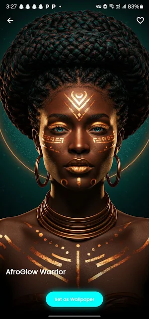 AfroGlow- Live Wallpapers | 4K Screenshot 0
