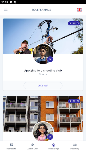 Go Talks Screenshot 1