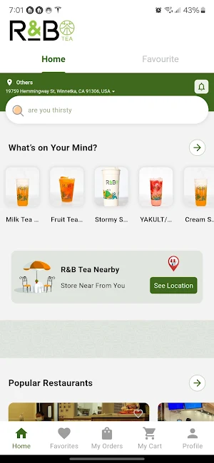 RB TEA USA Screenshot 0