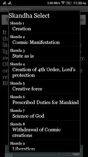 Bhagavata Reference Screenshot 2