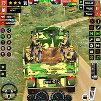 Army Truck Driving Cargo Games