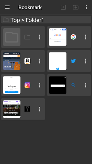 Bookmark Thumbnail Version Screenshot 3