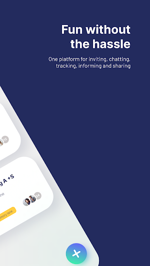 Vibed - Organise together Screenshot 1