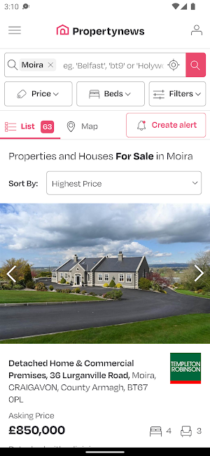 Propertynews Screenshot 1