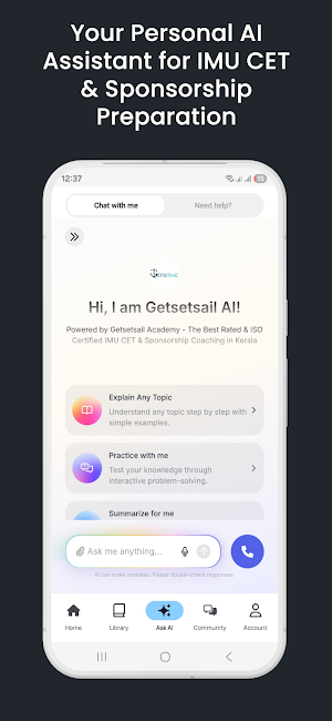 Getsetsail AI Assistant Pro Screenshot 1