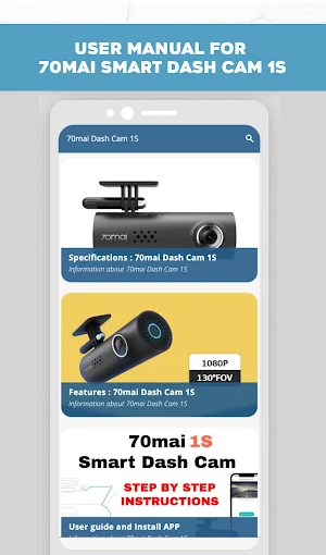 70mai Smart Dash Cam 1S Guide Screenshot 1