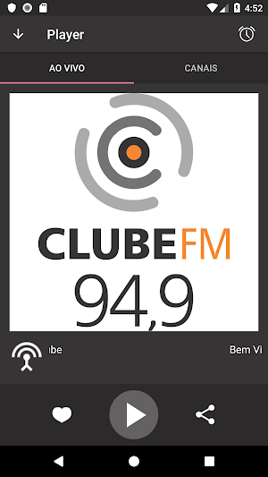 Clube FM 94,9 - Canoinhas Screenshot 0