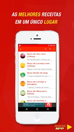 Receitas de Suco Detox Screenshot 0