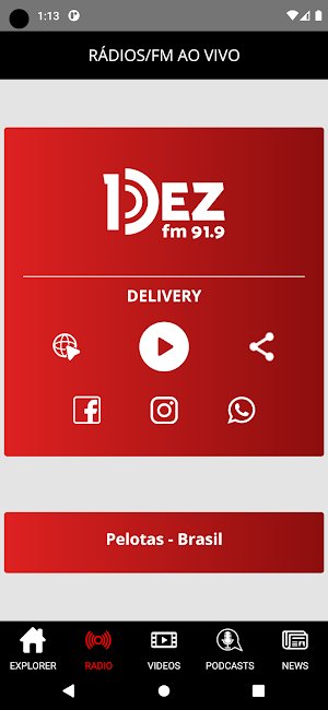 DEZ FM 91.9 Screenshot 1