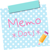 Sticky Memo Notepad *Dots*
