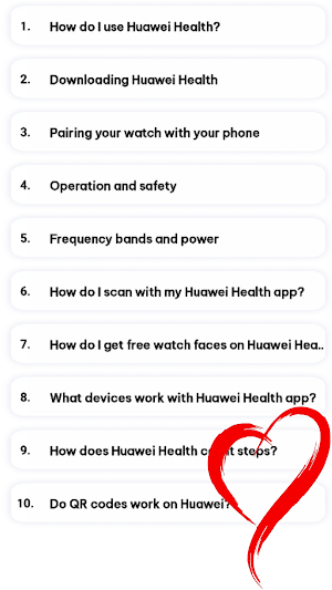 Huawei Health Android Tips Screenshot 3