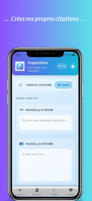 Inspira - Citations Motivantes Screenshot 1